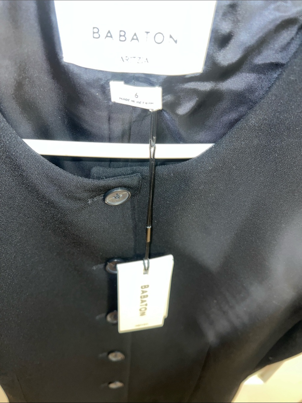 Aritzia Babaton Juris Vest NWT - Picture 3 of 6